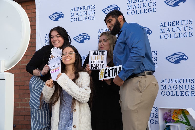 The annual Albertus Magnus College Pons Party